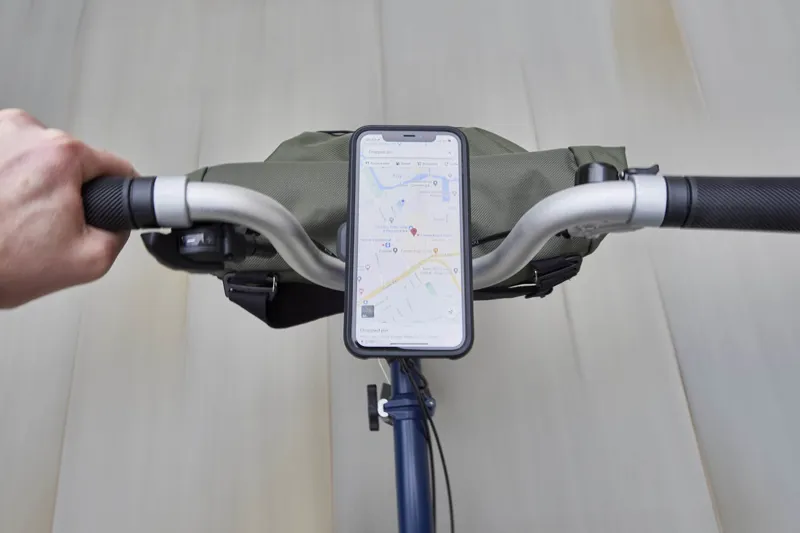 Brompton Quad Lock Handlebar Phone Mounting Bracket-9